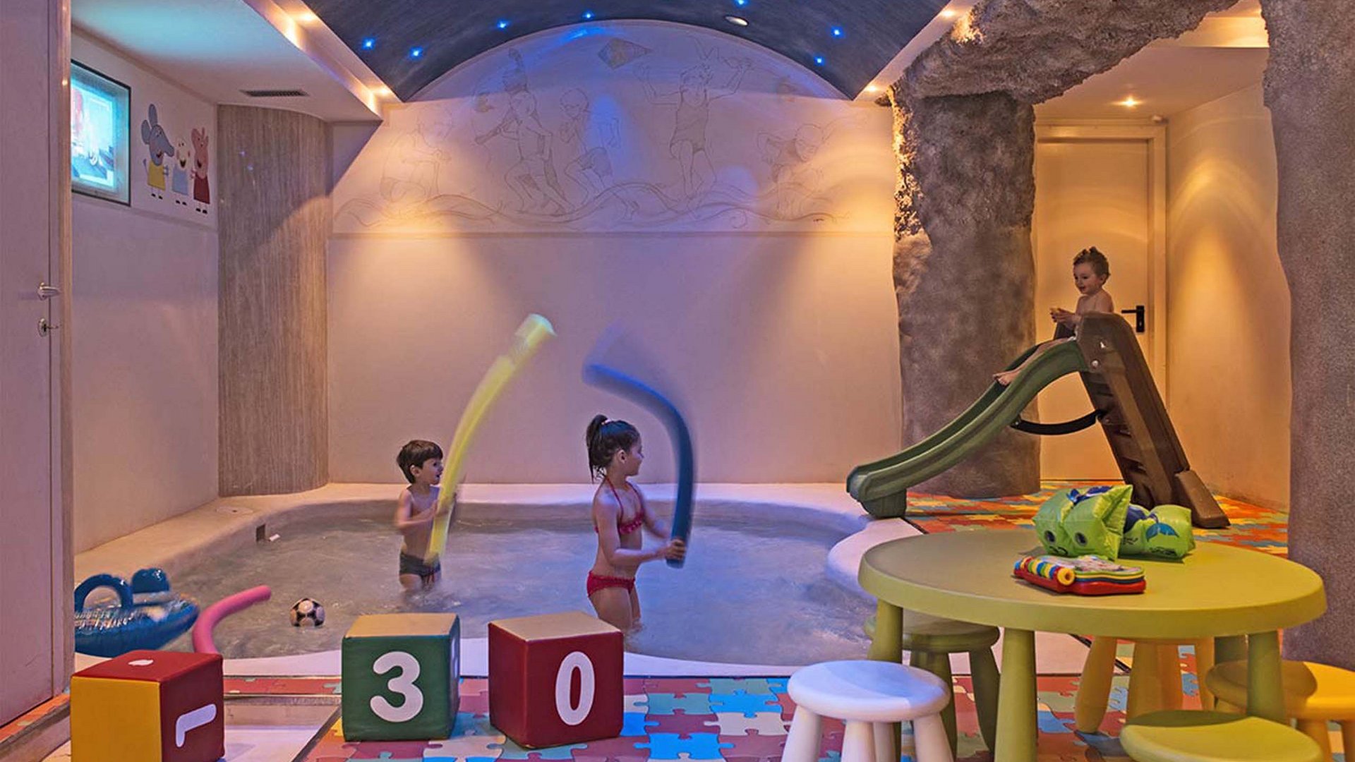 A spa for children in Umbria? Right here. A spa for children in Umbria? Right here.